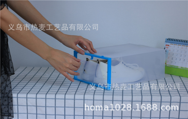 Hot Wheat Manufacturer Pp Plastic Thickened Men and Women Transparent Shoe Box Color Box Sundries Shoe Cabinet Hook Storage Box Hot Wheat Manufacturer Pp Plastic Thickened Men and Women Transparent Shoe Box Color Box Sundries Shoe Cabinet Hook Storage Box