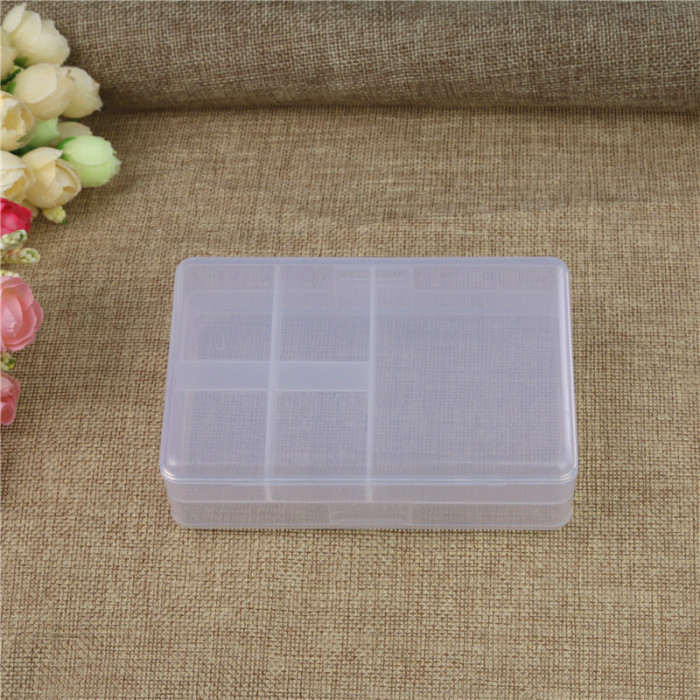 A transparent plastic box removable clamshell boxes jewelry storage box classification A transparent plastic box removable clamshell boxes jewelry storage box classification