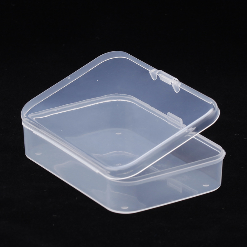 New Arrival Hot Sale Transparent Plastic Box Pp Spare Parts Box with Lid Product Packaging Storage Box Can Be Customized