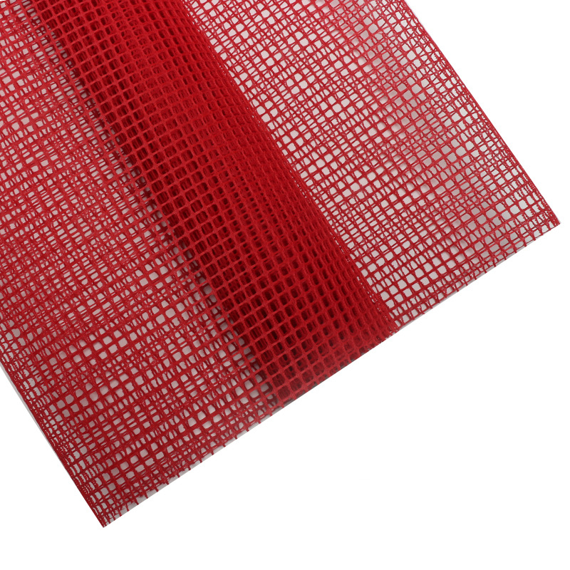 Xi Hua Nong Korean-Style Floral Small Plaid Hard Mesh Hollow Packaging Gauze for Flowers Bouquet Gift Packaging Mesh Material