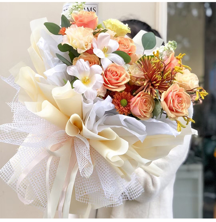 Material Mesh Grid Bouquet Mesh Voile Flower Shop Packaging Material Package Stained Paper Packaging Material Material Mesh Grid Bouquet Mesh Voile Flower Shop Packaging Material Package Stained Paper Packaging Material