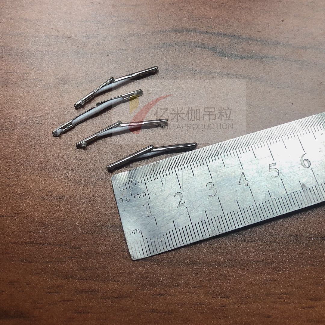 Elastic rope metal buckle hand wearing copper end 1.2 Thick Elastic rope clothing hang tag line