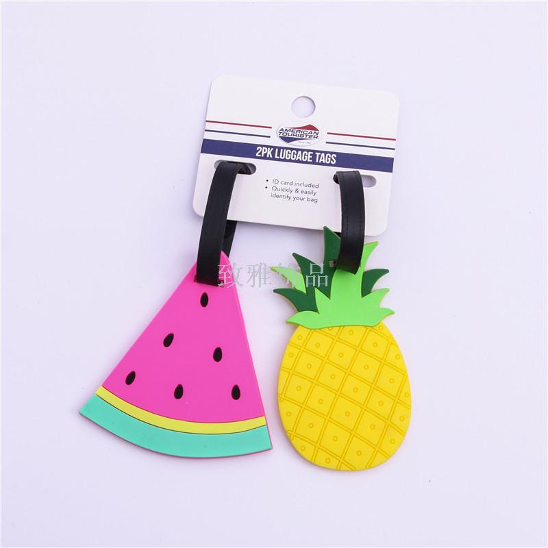Baggage tag strap travel label Boarding pass luggage pack with card hang tag check card