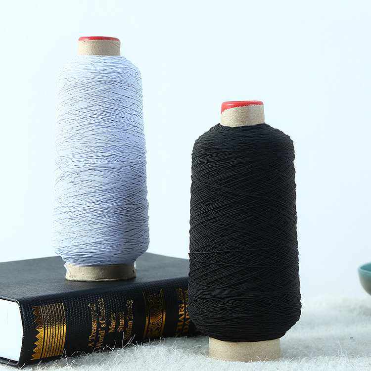 Imported quality rubber fiber yarn quality rubber wire color complete indium-made rubber wire hang tag wire