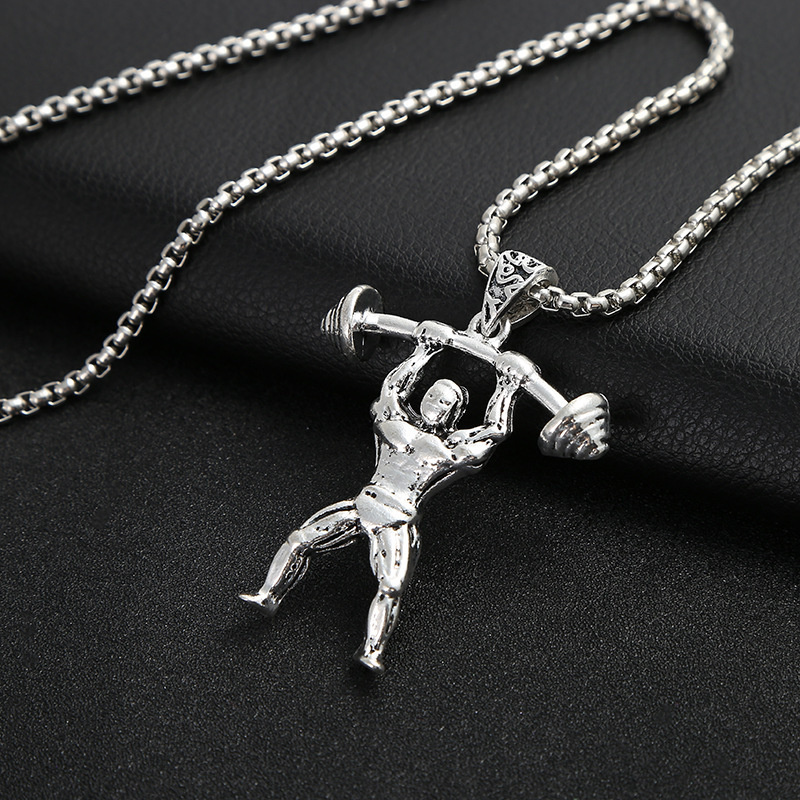 Hip hop jewelry necklace Japanese and Korean personality vintage men's necklace accessories hip-hop hang tag accessories a generation hair Hip hop jewelry necklace Japanese and Korean personality vintage men's necklace accessories hip-hop hang tag accessories a generation hair