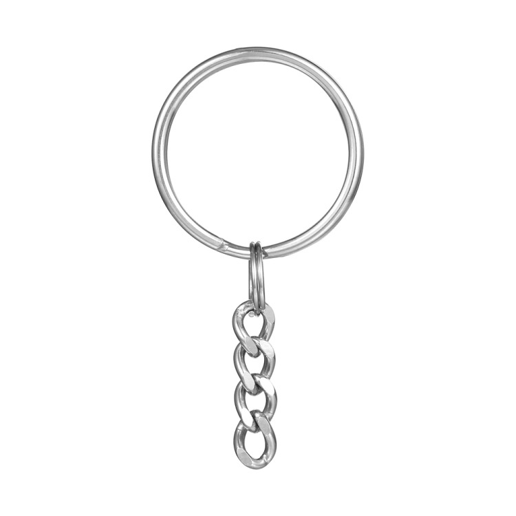 European and American Popular English Lettering Stainless Steel Pendant DIY Necklace Key Chain Hang Tag Set Wholesale Trendy Style