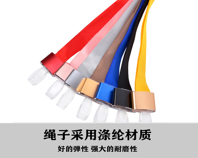 Customized Rope Printed Logo Nylon Sling Name Tag Hang Rope Work Card Rope Access Control Badge Lanyard 1.5cm Wide Customized Rope Printed Logo Nylon Sling Name Tag Hang Rope Work Card Rope Access Control Badge Lanyard 1.5cm Wide