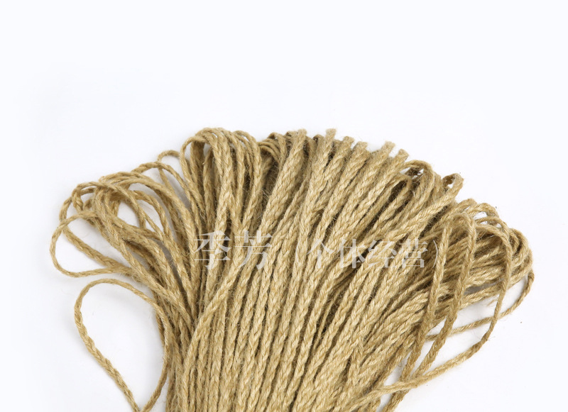 Diy accessories wholesale hemp rope jute rope rope hang tag rope Diy accessories wholesale hemp rope jute rope rope hang tag rope