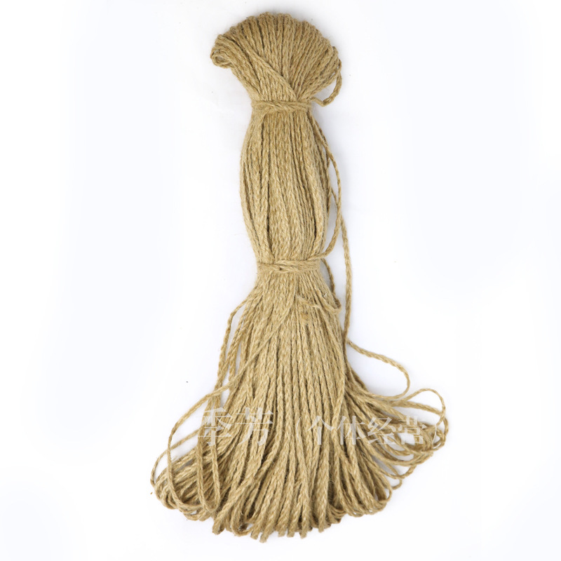 Diy accessories wholesale hemp rope jute rope rope hang tag rope
