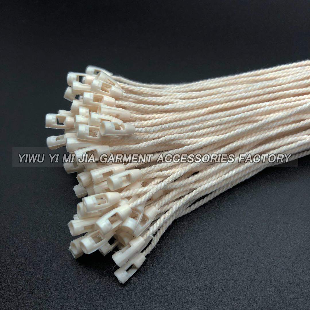 Hot Sale Clothing Clothes Tag Rope Cotton Hang String Thread Bullet Drop Clothing Sling High-grade