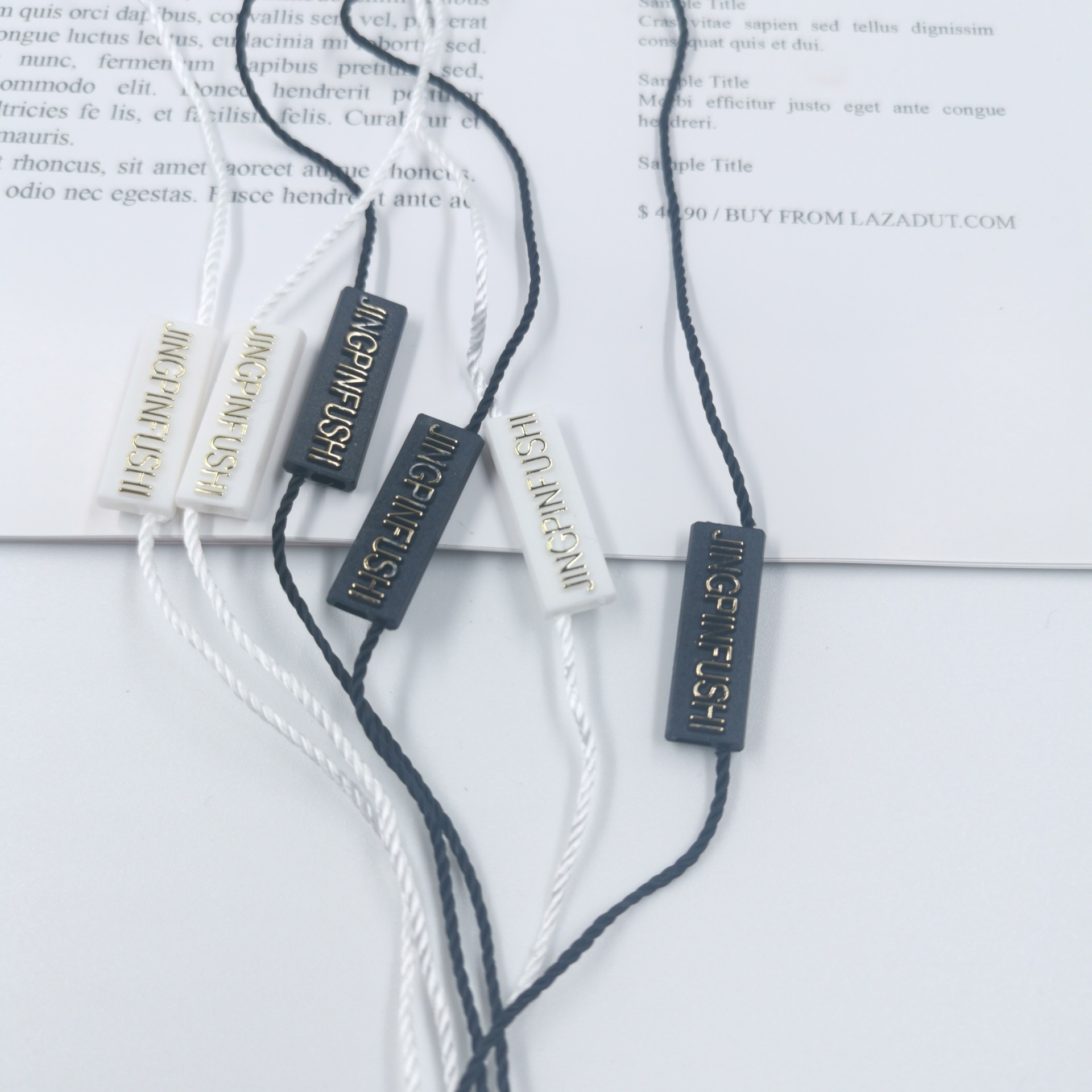 Double Plug Charm Bracelet Hang Rope Disposable Clothing Hang Rope Double Fork Hand Rope Label Tag Rope Spot Goods Can Be Customized Double Plug Charm Bracelet Hang Rope Disposable Clothing Hang Rope Double Fork Hand Rope Label Tag Rope Spot Goods Can Be Customized