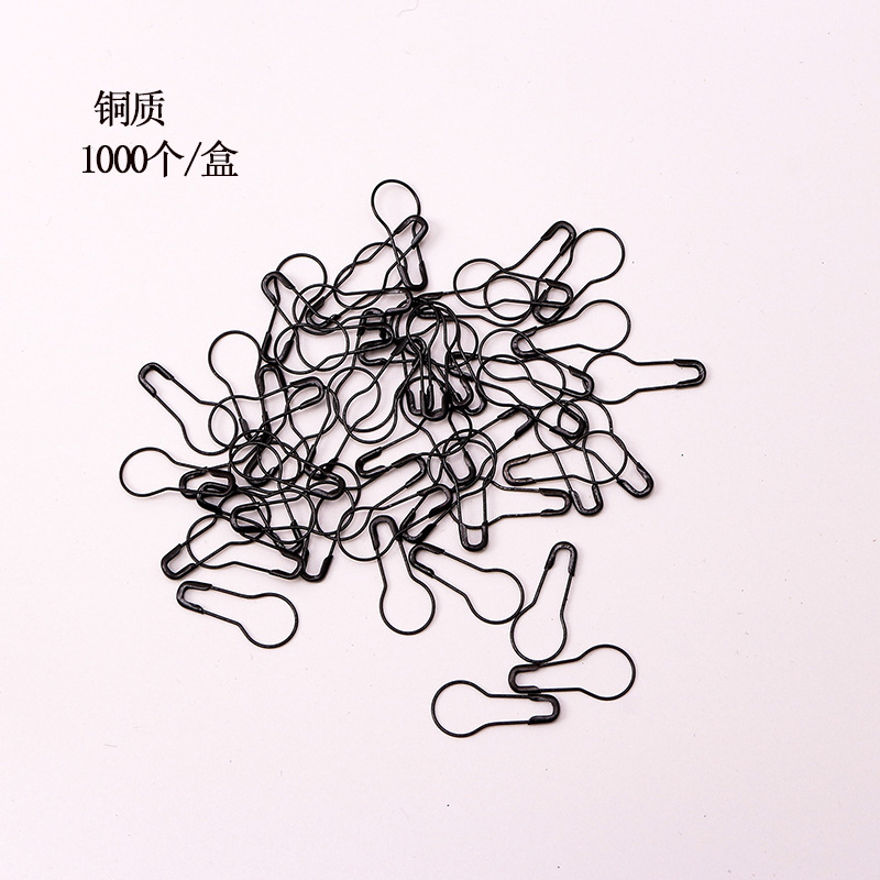 Spot Tag Hang Rope Pin Black White Metal Copper Iron Gourd Pin Clothing Label Safety Pin Factory Direct Supply Spot Tag Hang Rope Pin Black White Metal Copper Iron Gourd Pin Clothing Label Safety Pin Factory Direct Supply