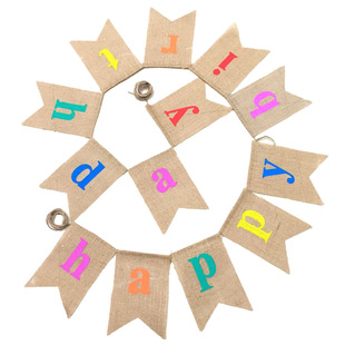 Factory Direct Sales Glitter Happy Birthday Golden Silver Letter Hang Tag Latte Art Birthday Party Hanging Flag Factory Direct Sales Glitter Happy Birthday Golden Silver Letter Hang Tag Latte Art Birthday Party Hanging Flag