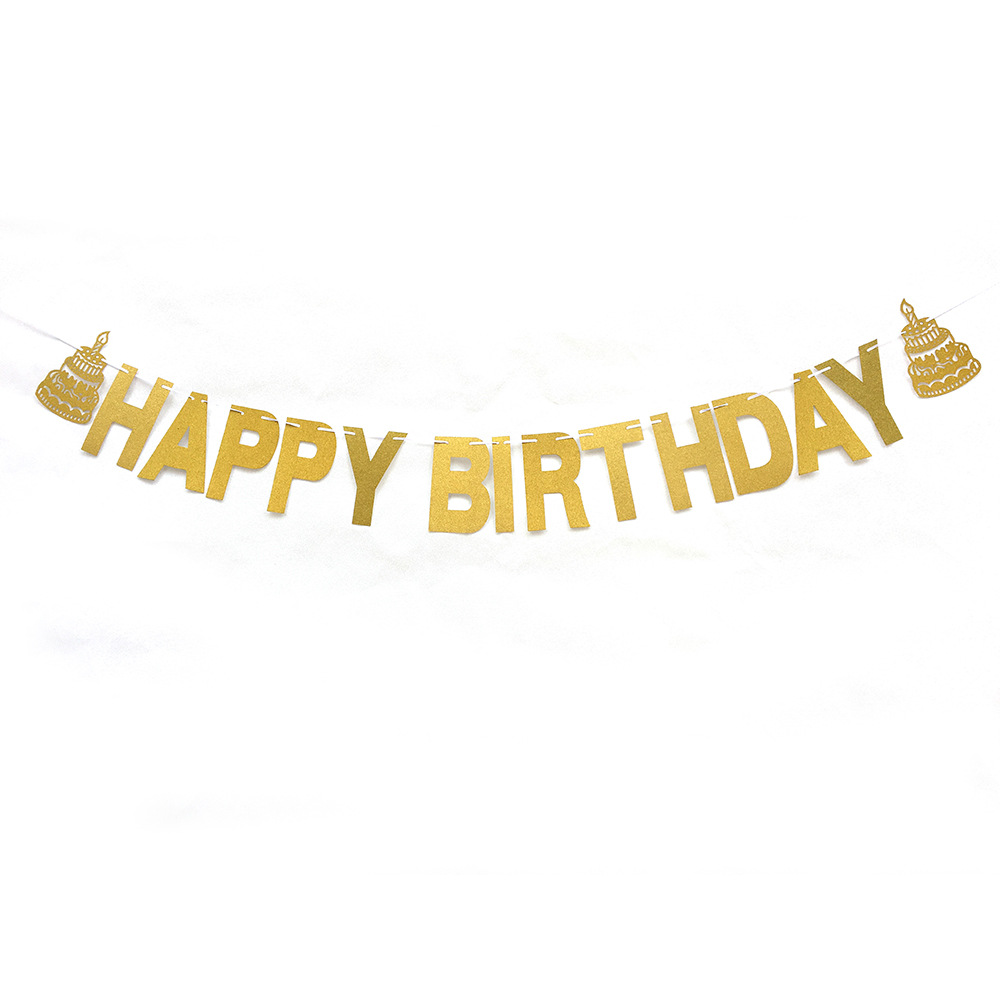 Factory Direct Sales Glitter Gold Silver Letter Hang Tag Latte Art Birthday Wedding Christmas Party Hanging Flag Hanging Flags Factory Direct Sales Glitter Gold Silver Letter Hang Tag Latte Art Birthday Wedding Christmas Party Hanging Flag Hanging Flags