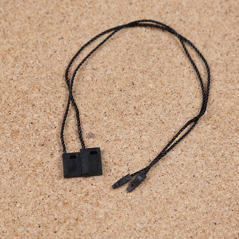 Creative Best-Seller Clothing Tag Hang Rope Square Head Plastic Universal Charm Bracelet Pin Clasp Yiwu Factory Wholesale Customization Creative Best-Seller Clothing Tag Hang Rope Square Head Plastic Universal Charm Bracelet Pin Clasp Yiwu Factory Wholesale Customization