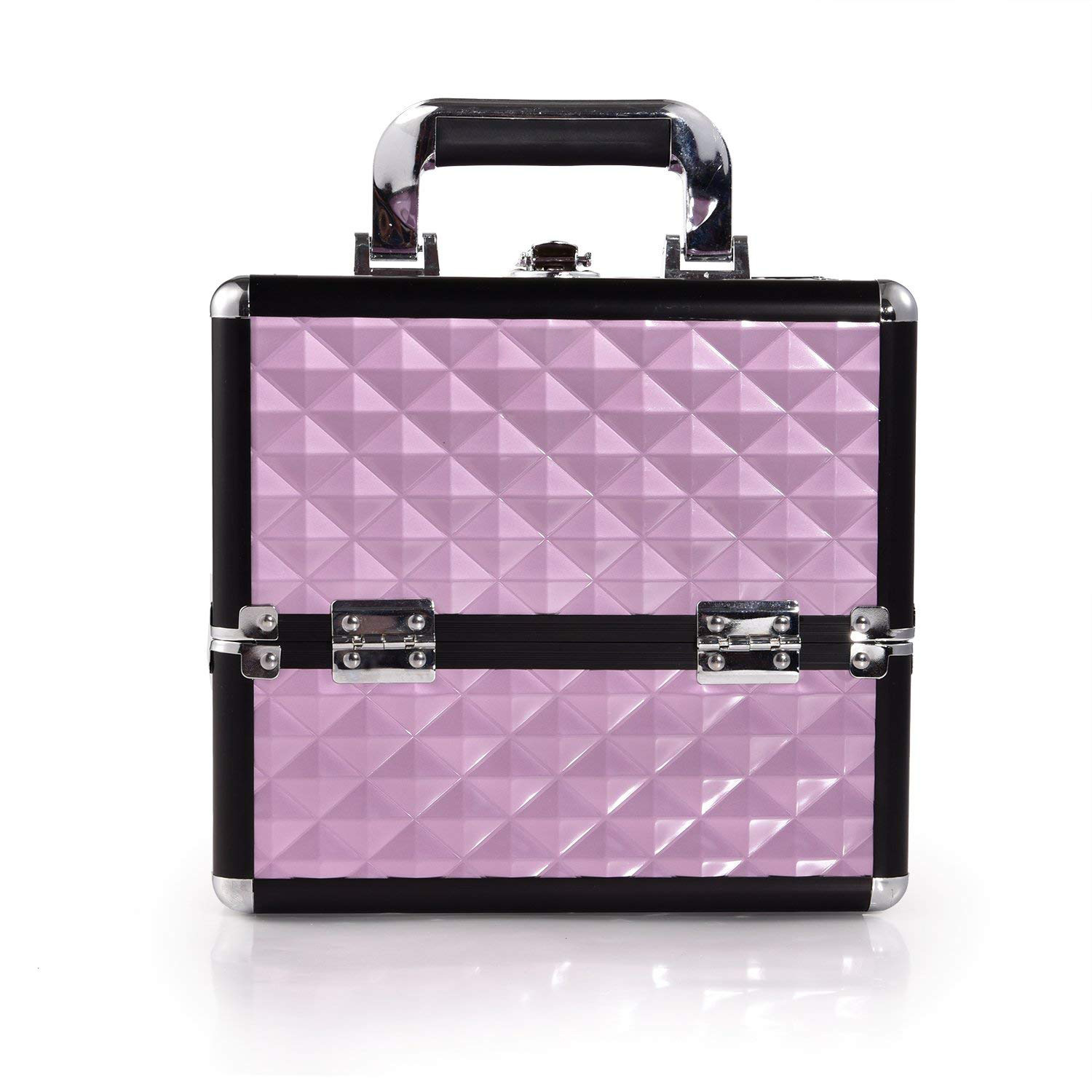 Customized professional manicure and beauty portable cosmetic case with lock multi-layer large-capacity cosmetic bag portable storage toolbox Customized professional manicure and beauty portable cosmetic case with lock multi-layer large-capacity cosmetic bag portable storage toolbox