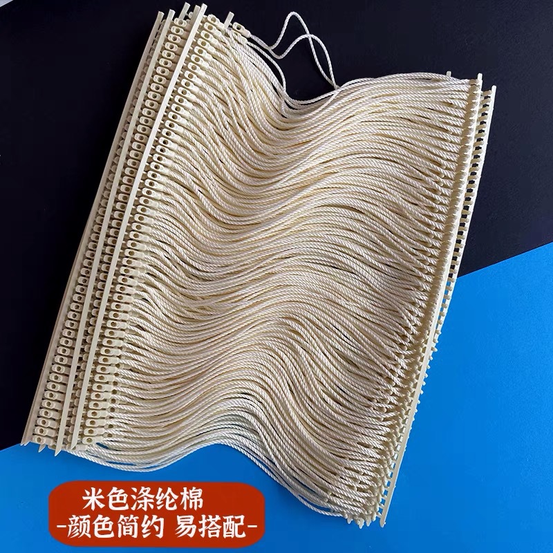 Trademark Gun Hit Hang Rope Polyester Charm Bracelet in Stock Wholesale Custom-Made Clothes Tag Suspension Wire Clothing