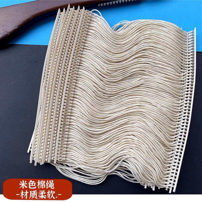 Trademark Gun Hit Hang Rope Polyester Charm Bracelet in Stock Wholesale Custom-Made Clothes Tag Suspension Wire Clothing