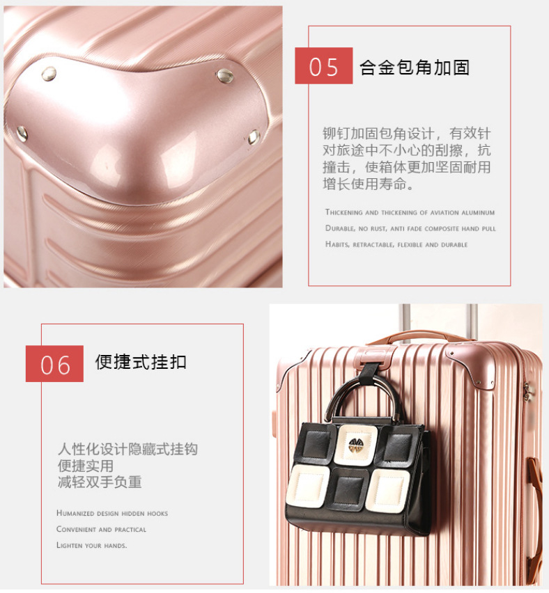 Luggage Universal Wheel Trolley Case 20-Inch Travel Student Suitcase with Combination Lock Korean Style Fresh Men and Women One Piece Dropshipping Luggage Universal Wheel Trolley Case 20-Inch Travel Student Suitcase with Combination Lock Korean Style Fresh Men and Women One Piece Dropshipping