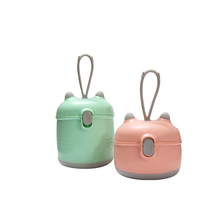 Baby Portable out Large Capacity Snack Box with Child Lock Milk Powder Spoon Milk Powder Box Sealed Rice Flour Separately Packed Case Baby Portable out Large Capacity Snack Box with Child Lock Milk Powder Spoon Milk Powder Box Sealed Rice Flour Separately Packed Case