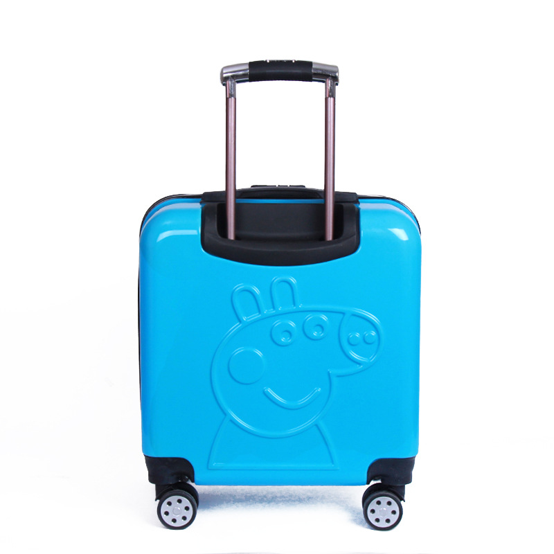 Factory Wholesale Cartoon Pattern Pig Children&#039;s Trolley Case 20-Inch Universal Wheel Password Lock Boarding Gift Box Delivery