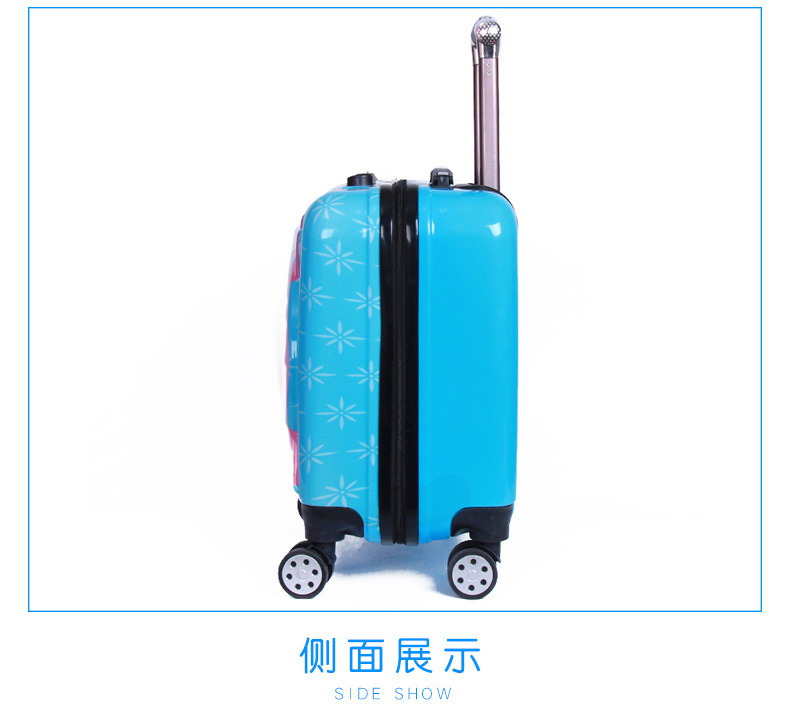 Factory Wholesale Cartoon Pattern Pig Children's Trolley Case 20-Inch Universal Wheel Password Lock Boarding Gift Box Delivery