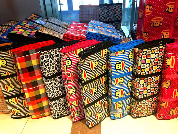 Factory in Stock Wholesale Printing Moving Bag Thickened Waterproof Portable Woven Bag Luggage Packing Buggy Bag Factory in Stock Wholesale Printing Moving Bag Thickened Waterproof Portable Woven Bag Luggage Packing Buggy Bag