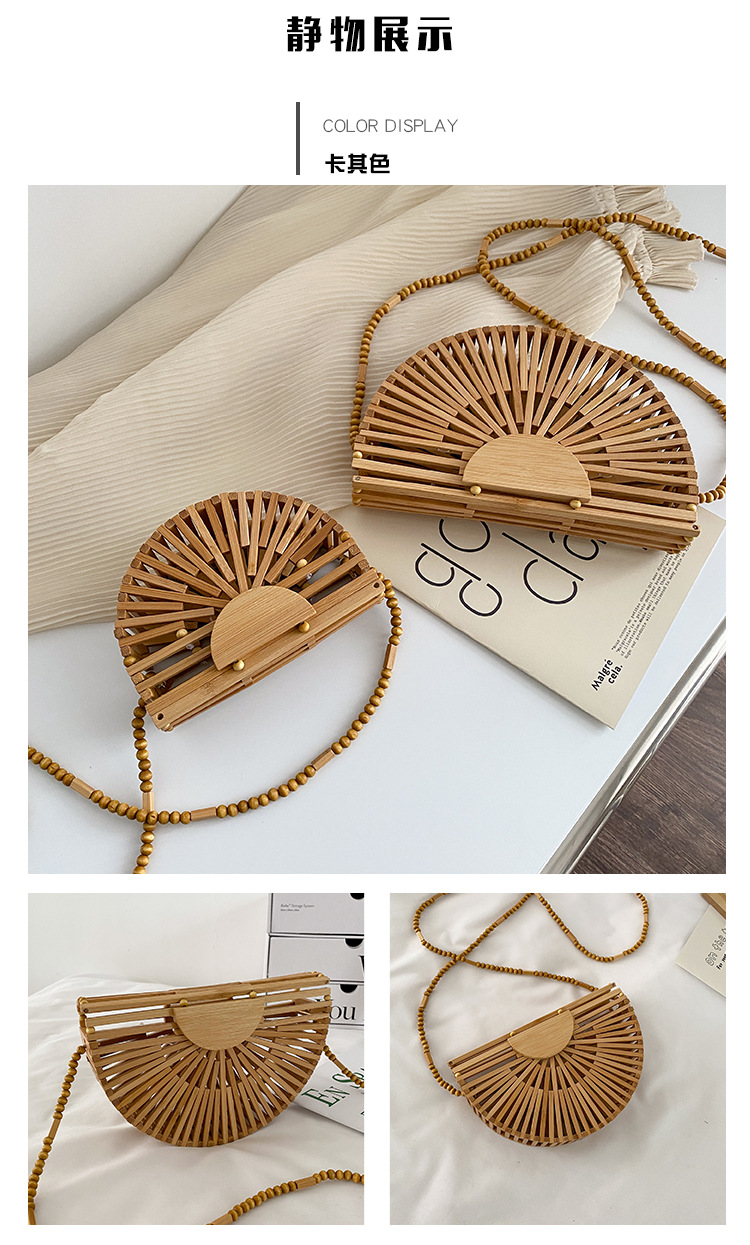 Internet Celebrity Woven Bag Female 2021 New Summer Little Fresh Girl Versatile Special-Interest Design Hollow out Beach Bag Tide Internet Celebrity Woven Bag Female 2021 New Summer Little Fresh Girl Versatile Special-Interest Design Hollow out Beach Bag Tide