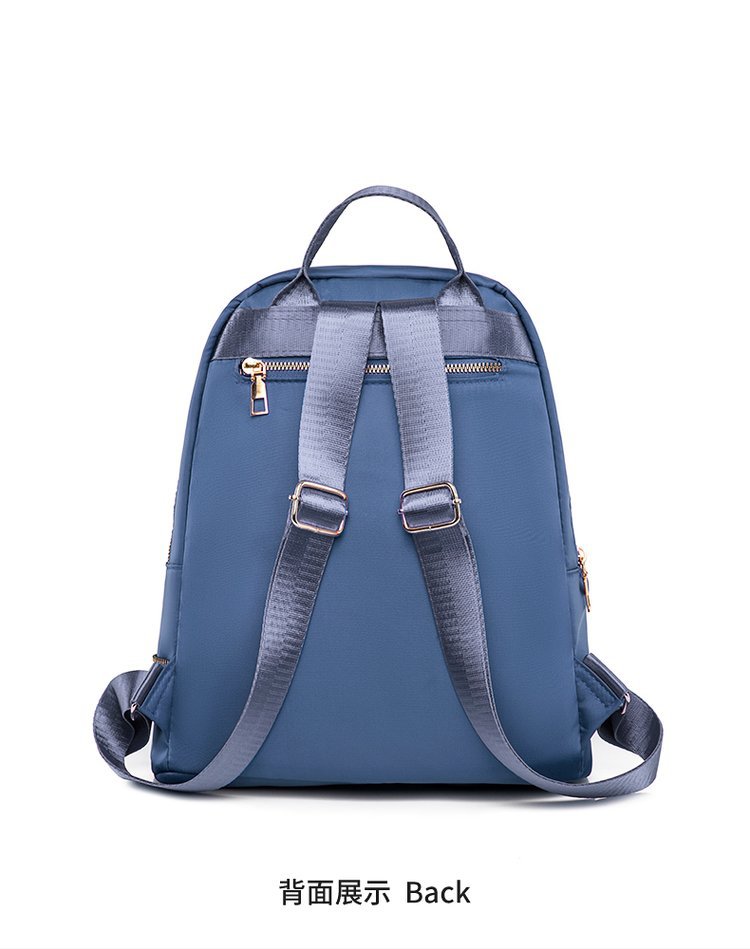 Foreign Trade Wholesale Fashion Backpack 2022 Romantic Spring New Oxford Woven Bag on Starry Sky