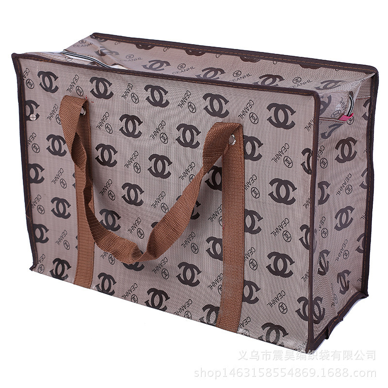 A substitute for A portable moving bag non-woven fabric hand bag custom packing bag manufacturer direct sale