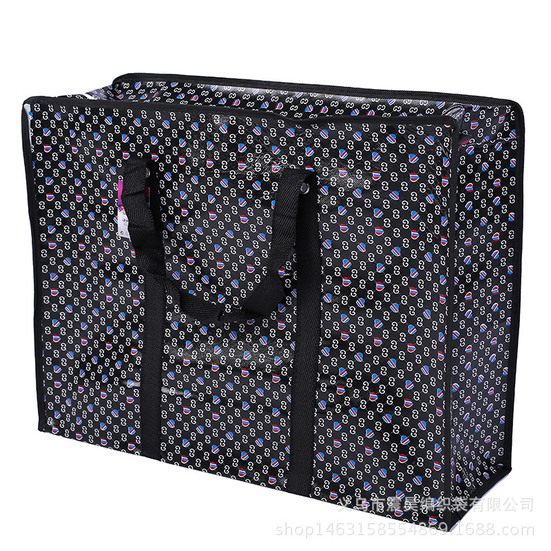 A substitute for A portable moving bag non-woven fabric hand bag custom packing bag manufacturer direct sale