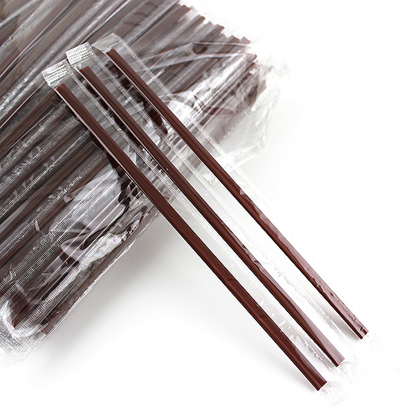 100 PCs Individually Packaged Single Film Bag Coffee Straw 18cm Long Coffee Stirring Straw in Stock Free Shipping