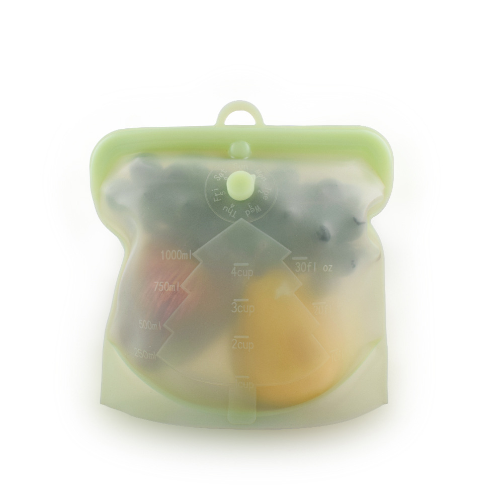 Kitchen food grade silica gel bag vacuum food packaging ziplock bag stock frozen food storage bag Kitchen food grade silica gel bag vacuum food packaging ziplock bag stock frozen food storage bag