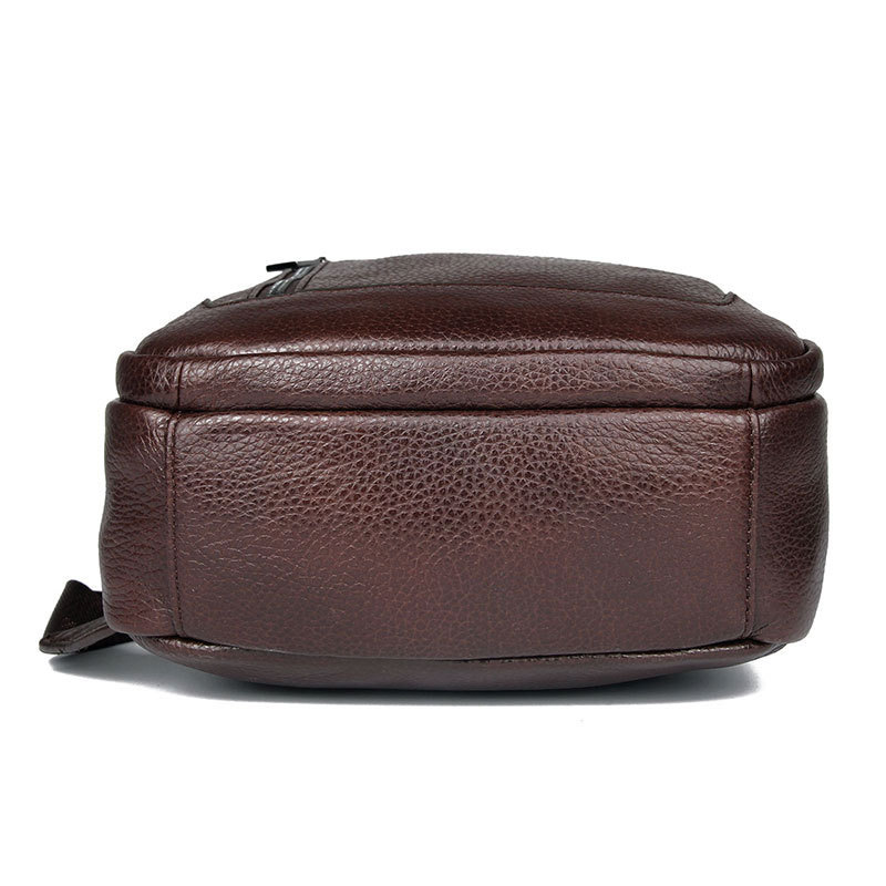 Cross-Border Men's Casual Chest Bag Men's Real Chest Bag Top Layer Leather Classic Korean Style Large Chest Bag 4004l Cross-Border Men's Casual Chest Bag Men's Real Chest Bag Top Layer Leather Classic Korean Style Large Chest Bag 4004l