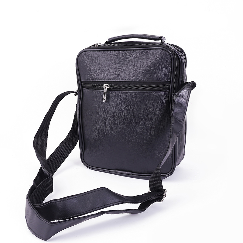 Men's Real-Leather Bag Shoulder Crossbody Bag Fashion Business Briefcase Cowhide Casual Fashionable Style All-Matching Fashion Wholesale Men's Real-Leather Bag Shoulder Crossbody Bag Fashion Business Briefcase Cowhide Casual Fashionable Style All-Matching Fashion Wholesale