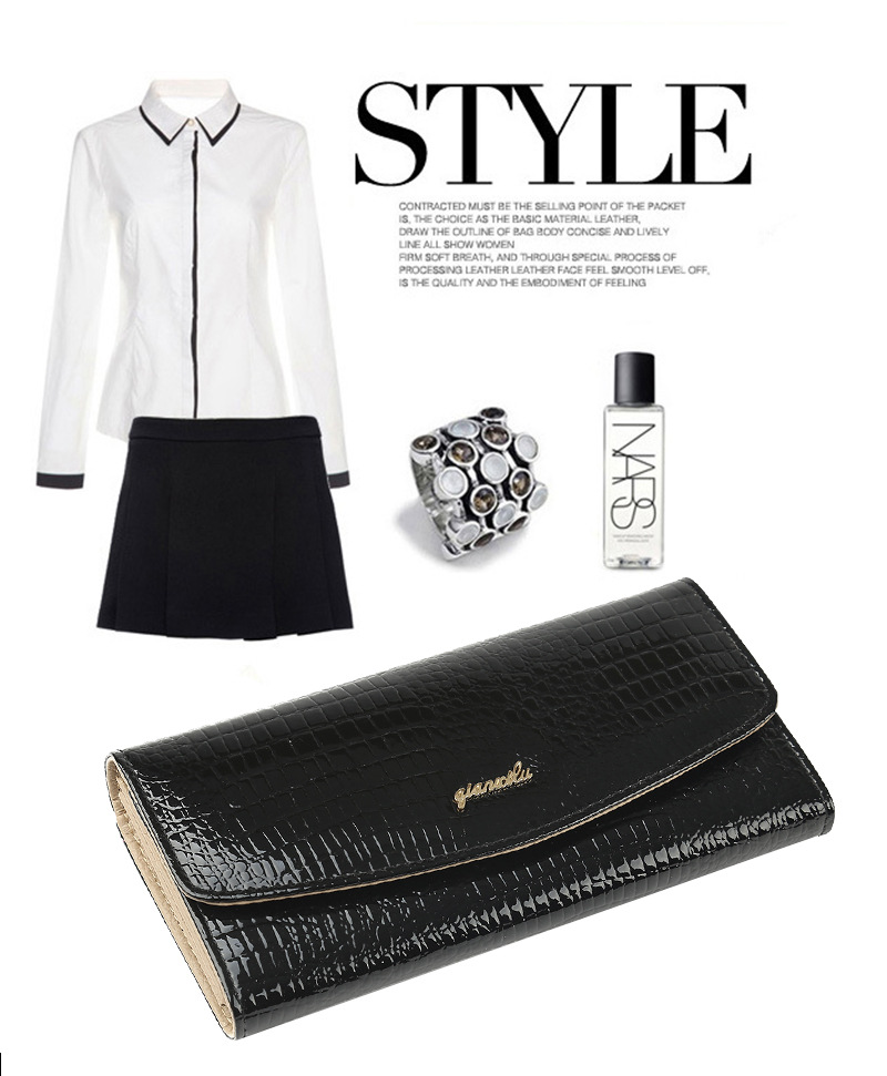 Brand patent leather fashion women's bag real leather bag lady handbag guangzhou wallet amazon Tmall special supply of goods Brand patent leather fashion women's bag real leather bag lady handbag guangzhou wallet amazon Tmall special supply of goods
