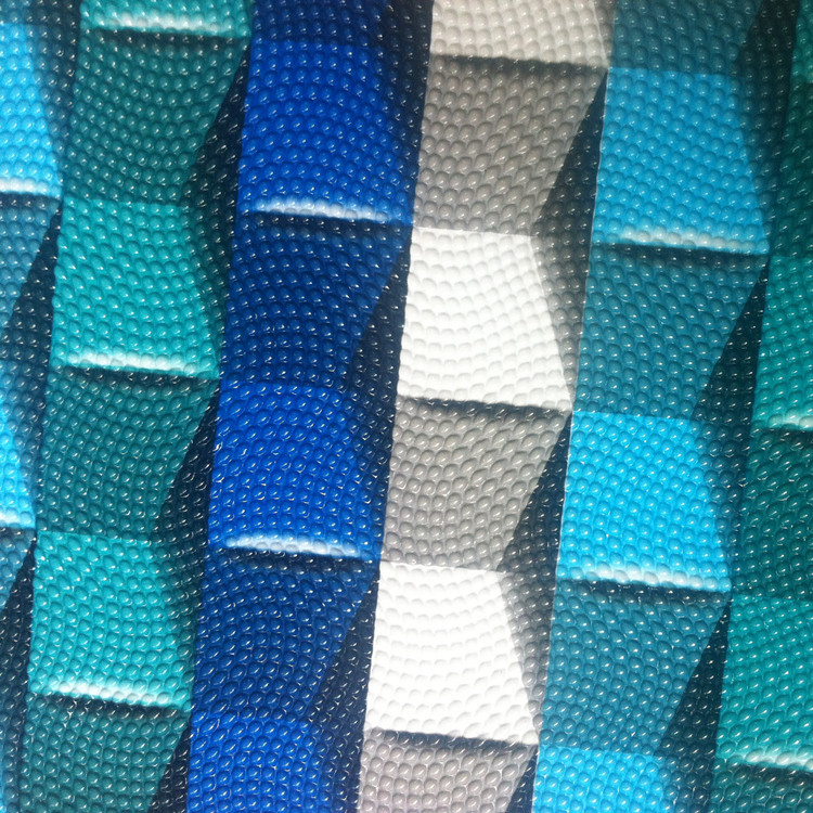 New Fashion PVC Leather Plaid Pearl Fish Series PVC Artificial Leather Yiwu Leather Factory Direct Sales