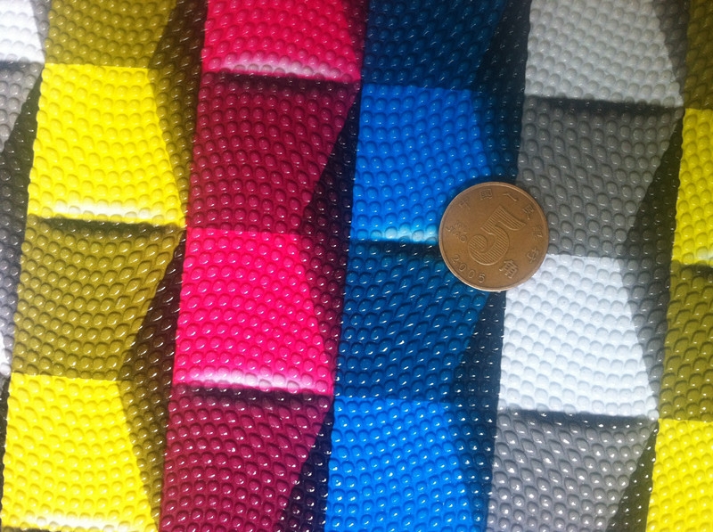 New Fashion PVC Leather Plaid Pearl Fish Series PVC Artificial Leather Yiwu Leather Factory Direct Sales
