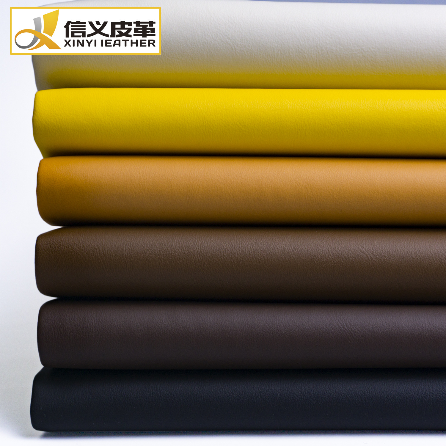 Semi-PU Leather Thickening Type in Skin Color Sense Scratch-Resistant Sofa Seat Furniture Leather Fabric Waterproof Car Seat Artificial Leather