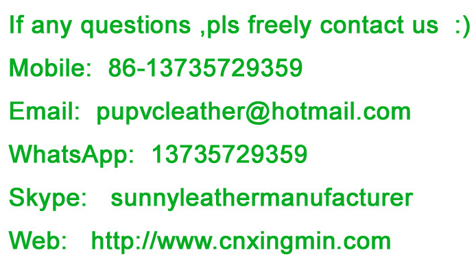 54/55'' Width High Quality Car Seat PVC PU Artificial Leather 54/55'' Width High Quality Car Seat PVC PU Artificial Leather