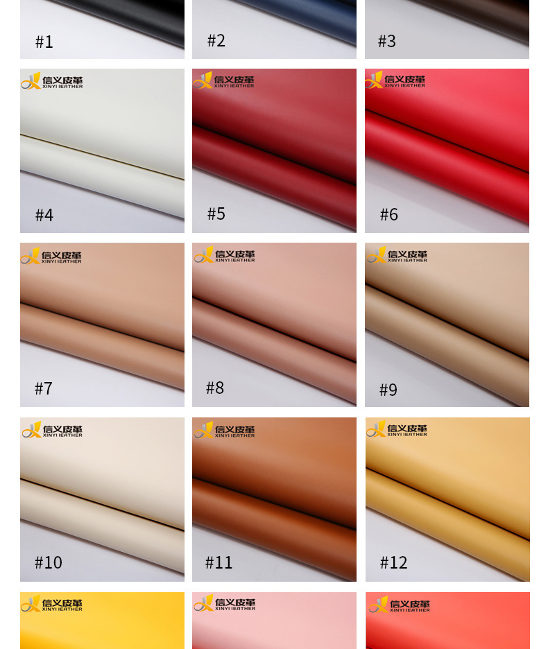 European Standard Pure Pu Calf Pattern Leather 1.0 Imitation Cotton Velvet Bottom Leather Fabric Shoes Bags Sofa Soft Case Artificial Leather