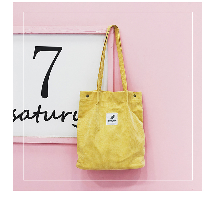 Women's Bag 2018 Summer Artistic Hipster Velvet Canvas Bag Simple Cool Girl's Portable Shoulder Bag Generation Hair Women's Bag 2018 Summer Artistic Hipster Velvet Canvas Bag Simple Cool Girl's Portable Shoulder Bag Generation Hair