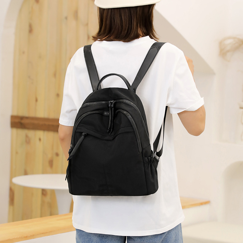 Foreign Trade Oxford Cloth Backpack for Women 2022 New Fashion Korean Style Canvas Bag Backpack for Women Travel Small Backpack for Women