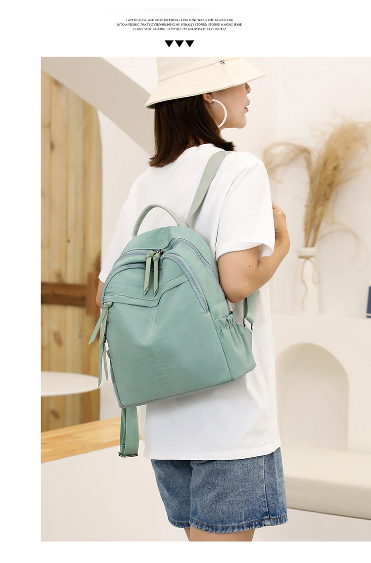 Foreign Trade Oxford Cloth Backpack for Women 2022 New Fashion Korean Style Canvas Bag Backpack for Women Travel Small Backpack for Women Foreign Trade Oxford Cloth Backpack for Women 2022 New Fashion Korean Style Canvas Bag Backpack for Women Travel Small Backpack for Women