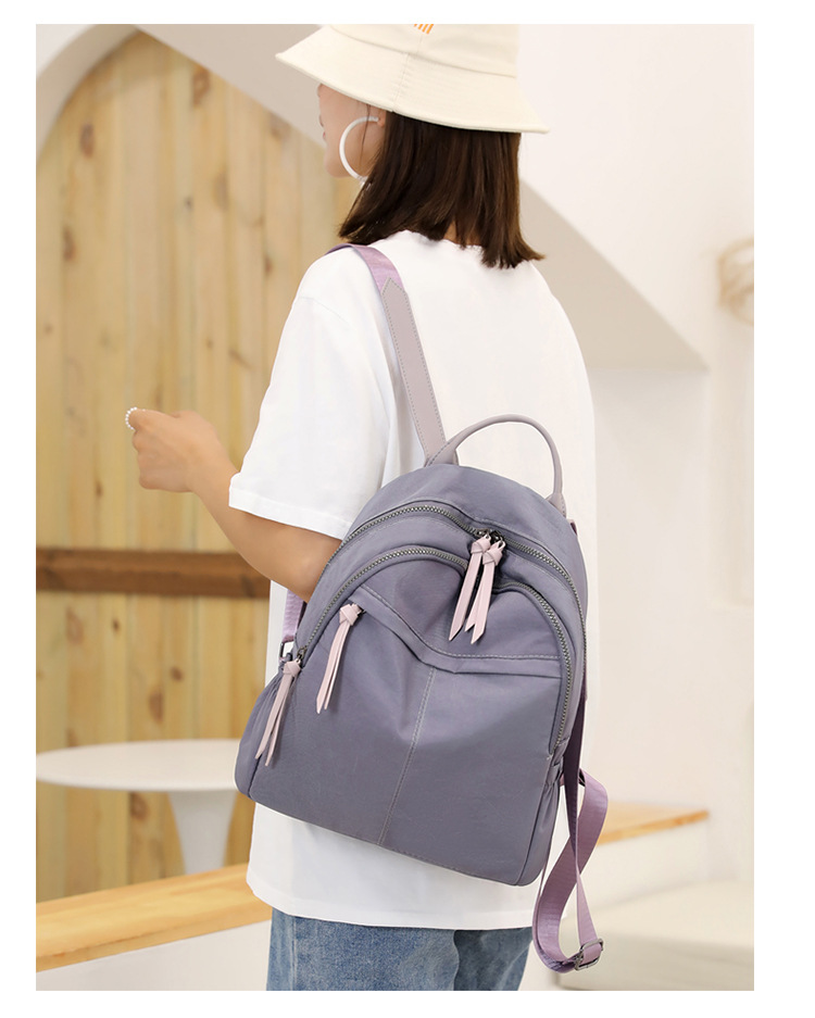 Foreign Trade Oxford Cloth Backpack for Women 2022 New Fashion Korean Style Canvas Bag Backpack for Women Travel Small Backpack for Women Foreign Trade Oxford Cloth Backpack for Women 2022 New Fashion Korean Style Canvas Bag Backpack for Women Travel Small Backpack for Women