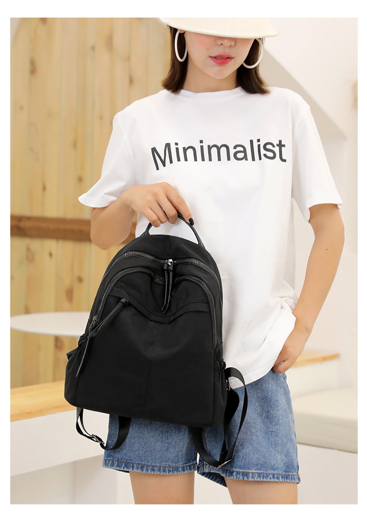 Foreign Trade Oxford Cloth Backpack for Women 2022 New Fashion Korean Style Canvas Bag Backpack for Women Travel Small Backpack for Women Foreign Trade Oxford Cloth Backpack for Women 2022 New Fashion Korean Style Canvas Bag Backpack for Women Travel Small Backpack for Women