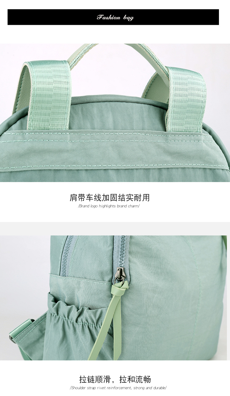Foreign Trade Oxford Cloth Backpack for Women 2022 New Fashion Korean Style Canvas Bag Backpack for Women Travel Small Backpack for Women Foreign Trade Oxford Cloth Backpack for Women 2022 New Fashion Korean Style Canvas Bag Backpack for Women Travel Small Backpack for Women