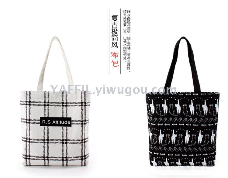 2017 new pure cotton canvas bag female bag pure natural canvas students bag single shoulder bag shopping mummy bag. 2017 new pure cotton canvas bag female bag pure natural canvas students bag single shoulder bag shopping mummy bag.