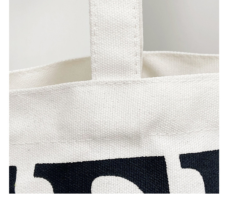 Bag Women's New Women's Bag Fashion Printing Letter Canvas Bag Shoulder Tote Bag Portable Shopping Canvas Bag Bag Women's New Women's Bag Fashion Printing Letter Canvas Bag Shoulder Tote Bag Portable Shopping Canvas Bag