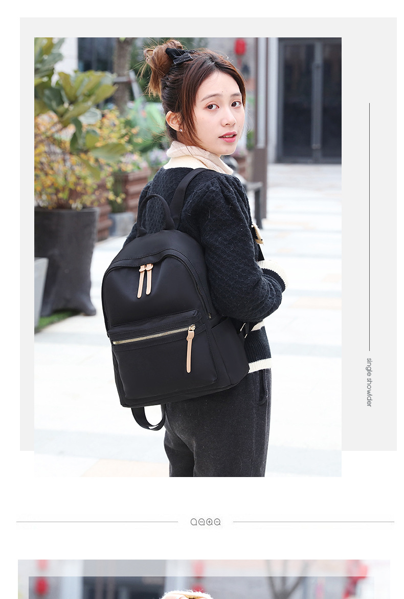 Foreign Trade Wholesale Oxford Cloth Backpack Female 2022 New Korean Style Backpack Lightweight Fashion Canvas Bag Schoolbag Foreign Trade Wholesale Oxford Cloth Backpack Female 2022 New Korean Style Backpack Lightweight Fashion Canvas Bag Schoolbag